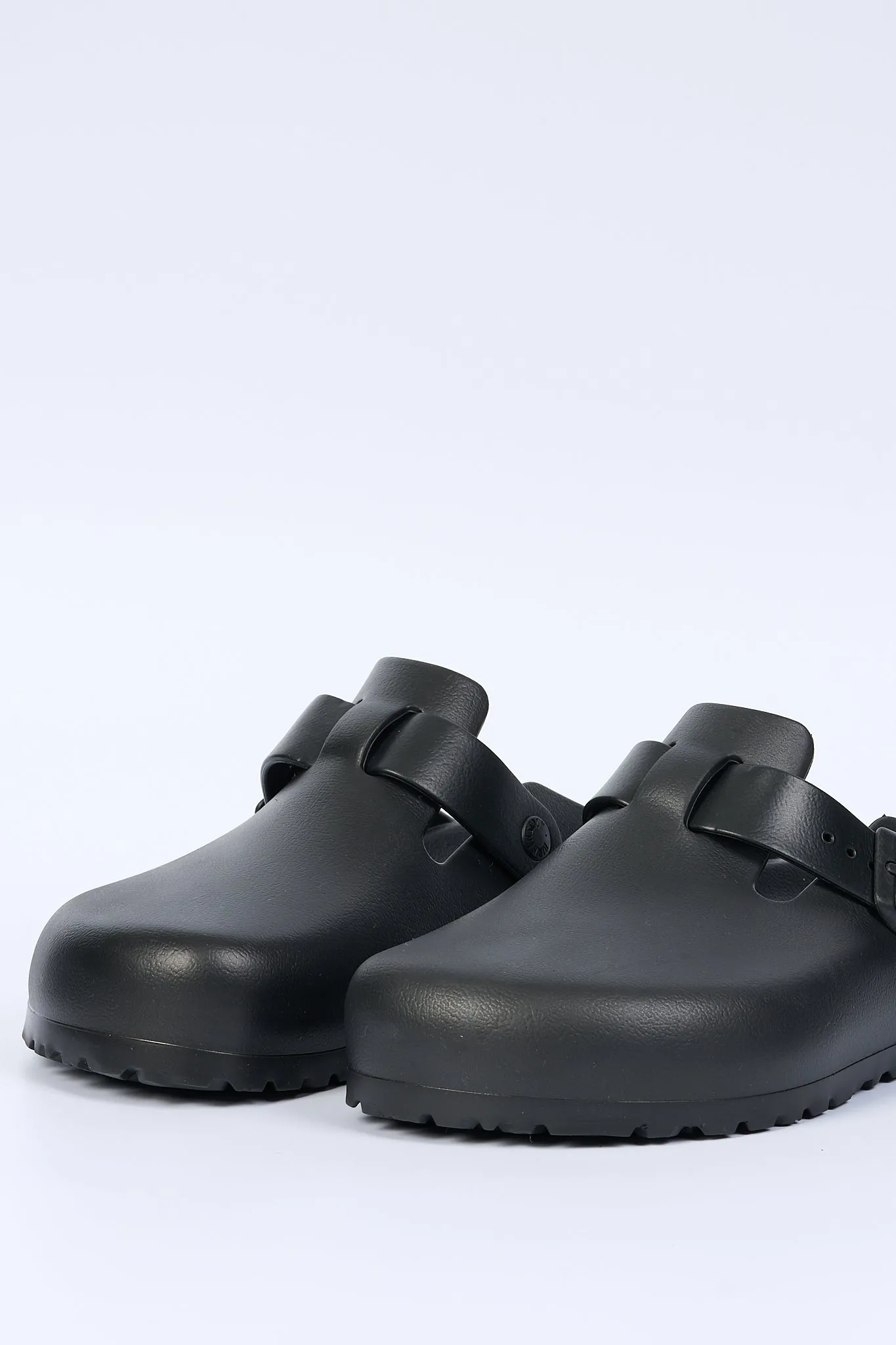 Birkenstock Ciabatta Boston Eva Nero Uomo