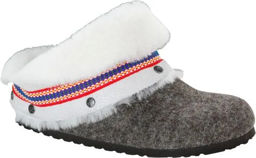 Birkenstock clog Kaprun wool inuit cacao