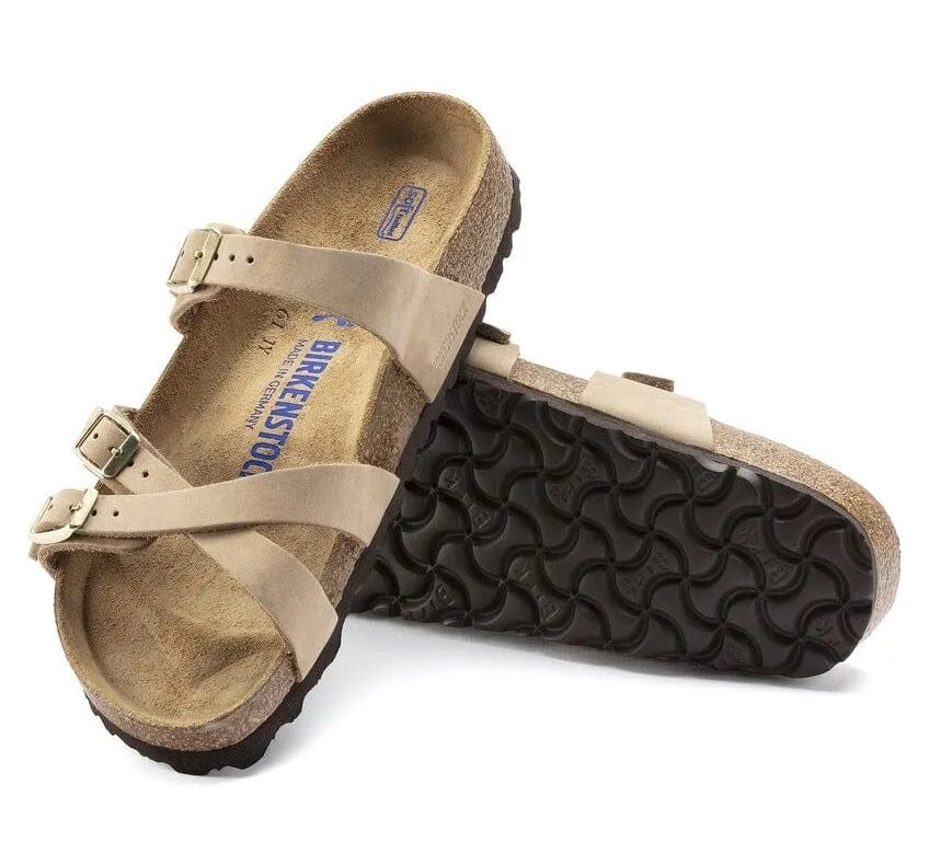 Birkenstock FRANCA Sandcastle Soft Footbed 3 Strap Sandal