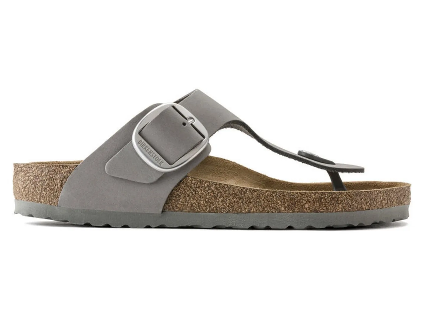 Birkenstock: Gizeh Big Buckle in Dove Gray