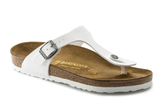 Birkenstock Gizeh White Birko-Flor