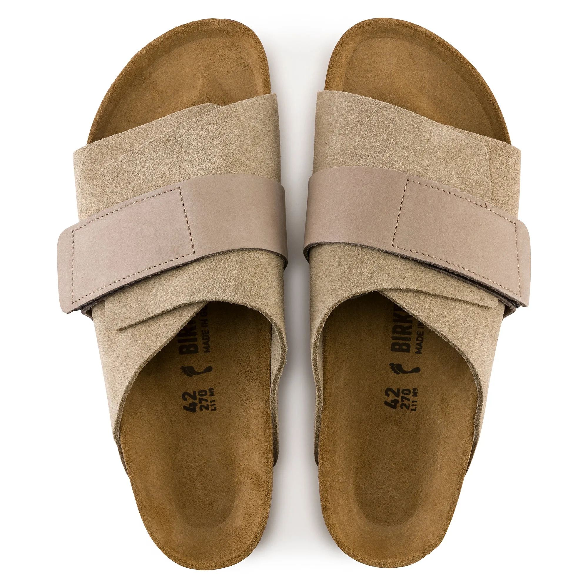 Birkenstock Kyoto Nubuck/ Suede Leather Men''s