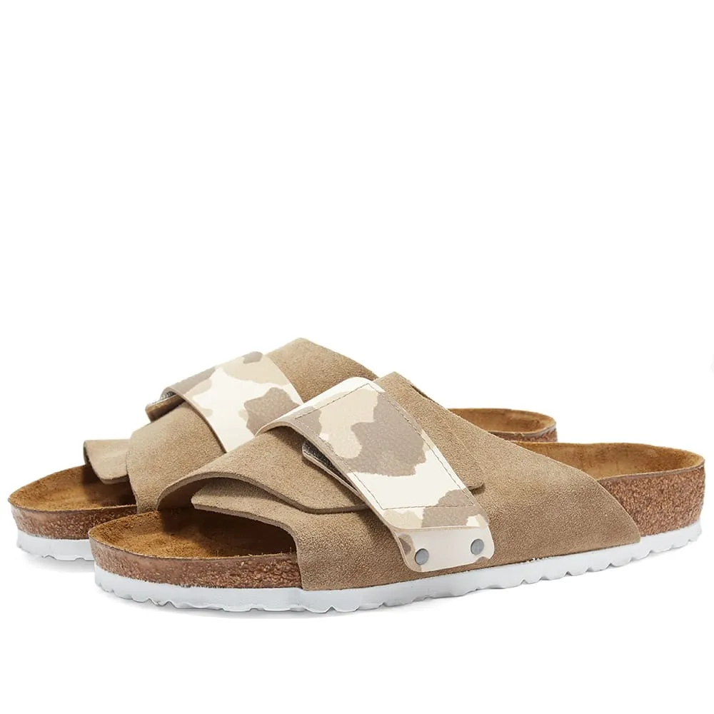 Birkenstock KyotoGrey Taupe & Almond Camo