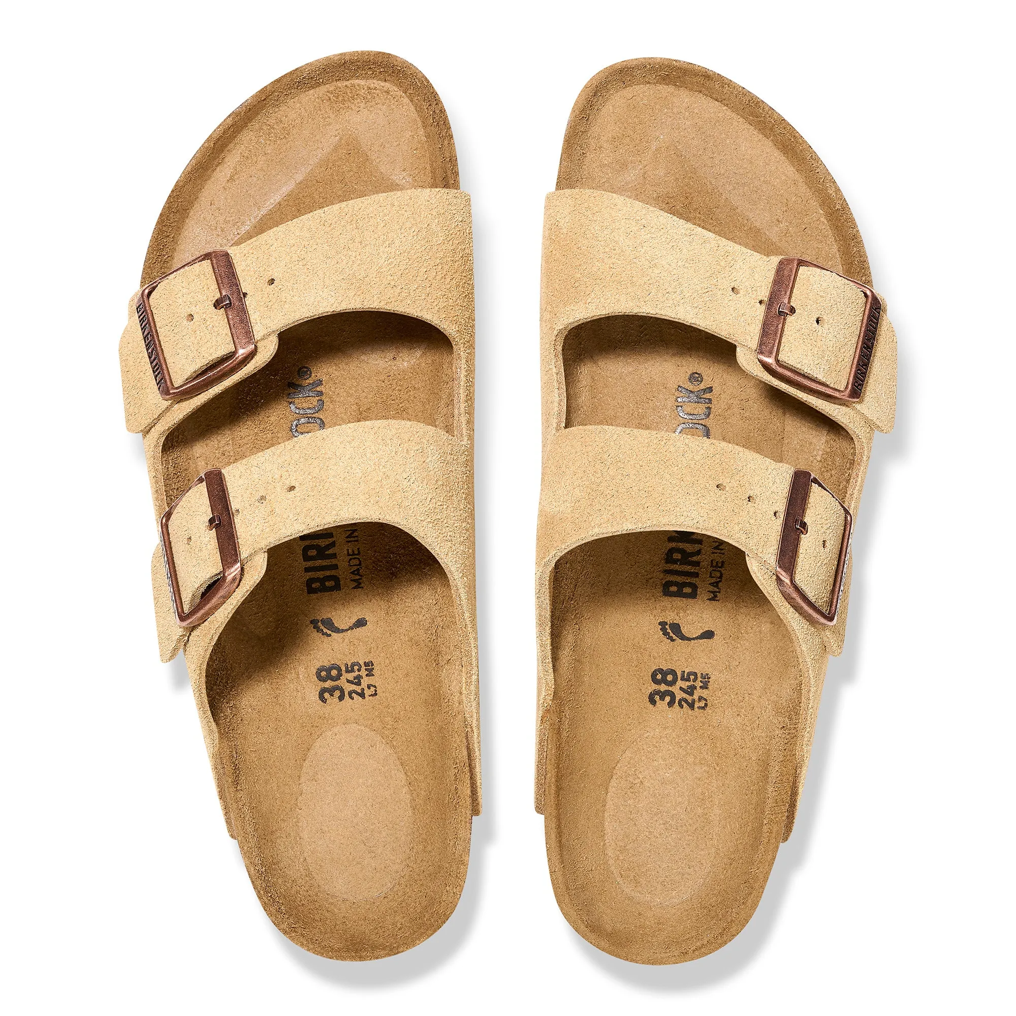 Birkenstock Limited Edition Arizona latte cream suede