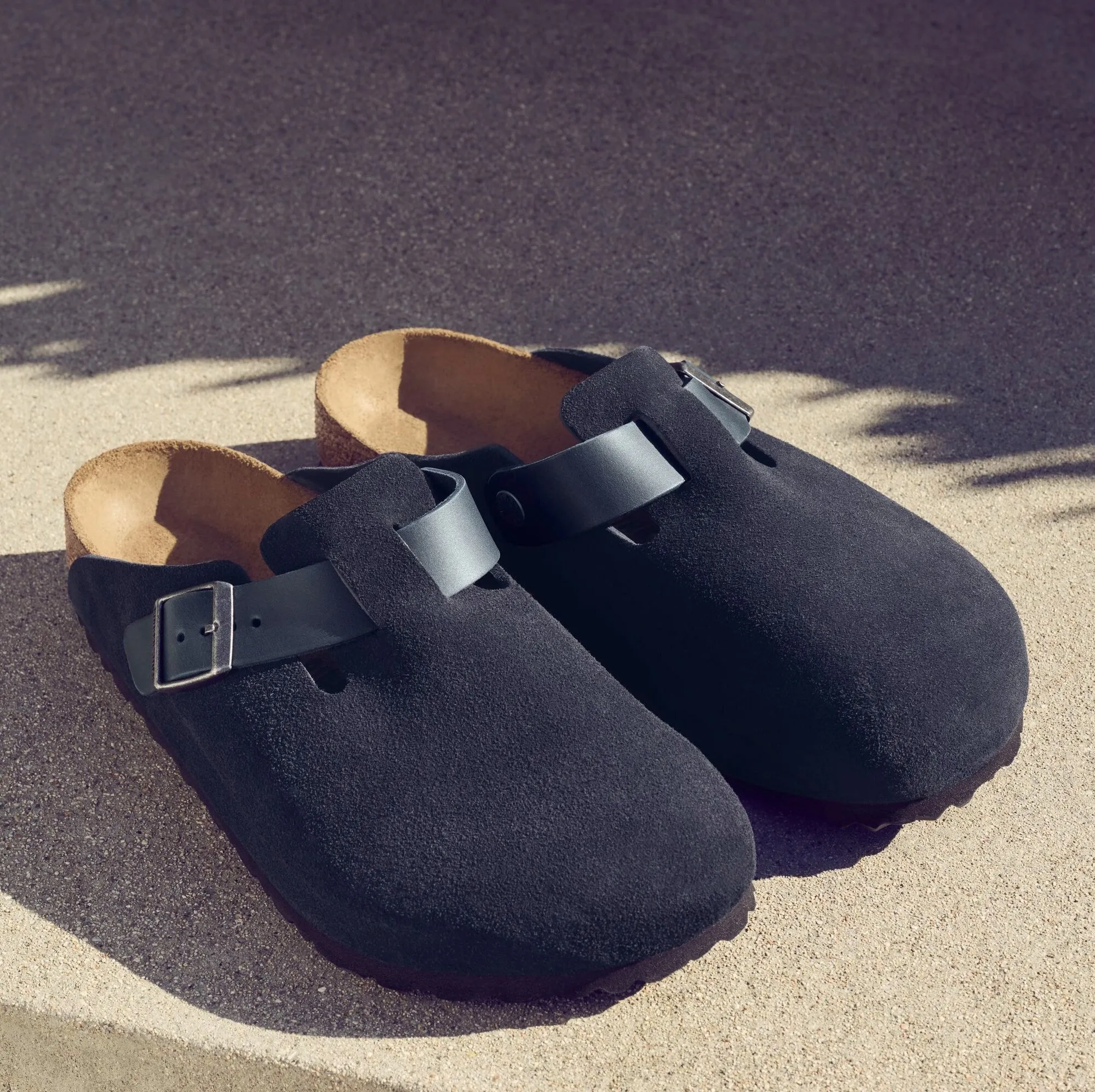 Birkenstock Limited Edition Boston midnight suede/oiled leather