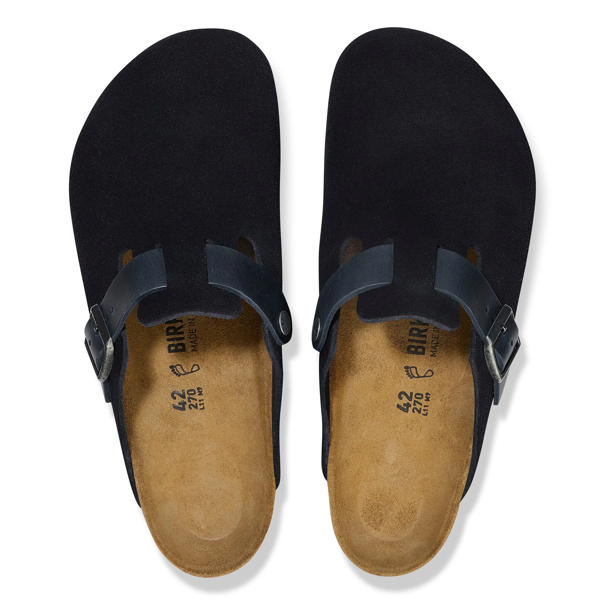 Birkenstock Limited Edition Boston midnight suede/oiled leather