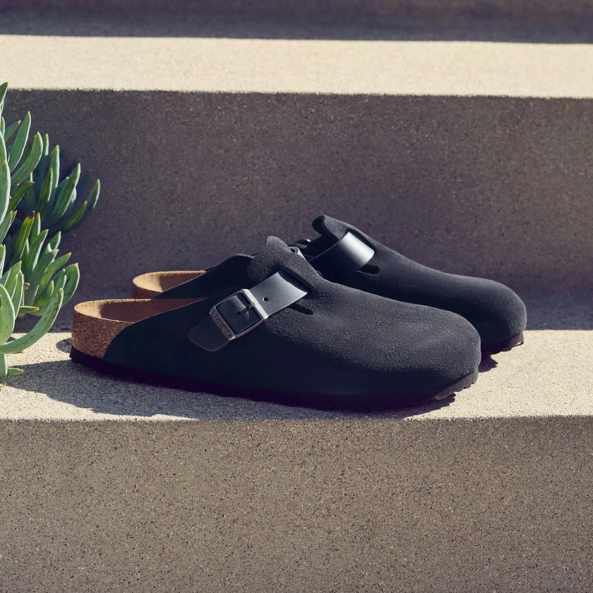 Birkenstock Limited Edition Boston midnight suede/oiled leather