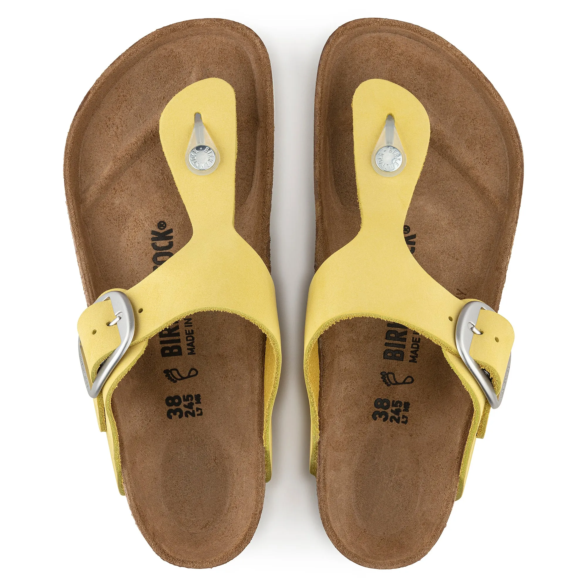 Birkenstock Limited Edition Gizeh Big Buckle popcorn nubuck