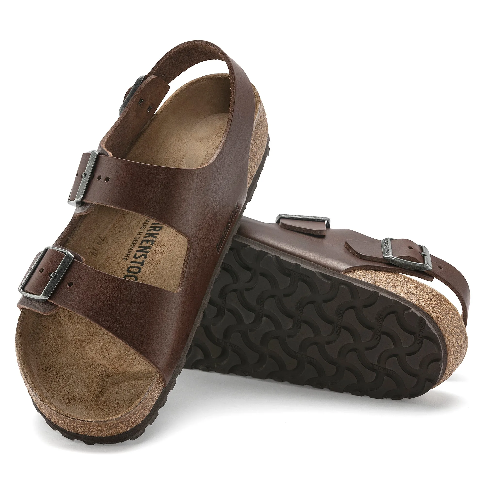 Birkenstock Limited Edition Milano Grip roast vintage leather