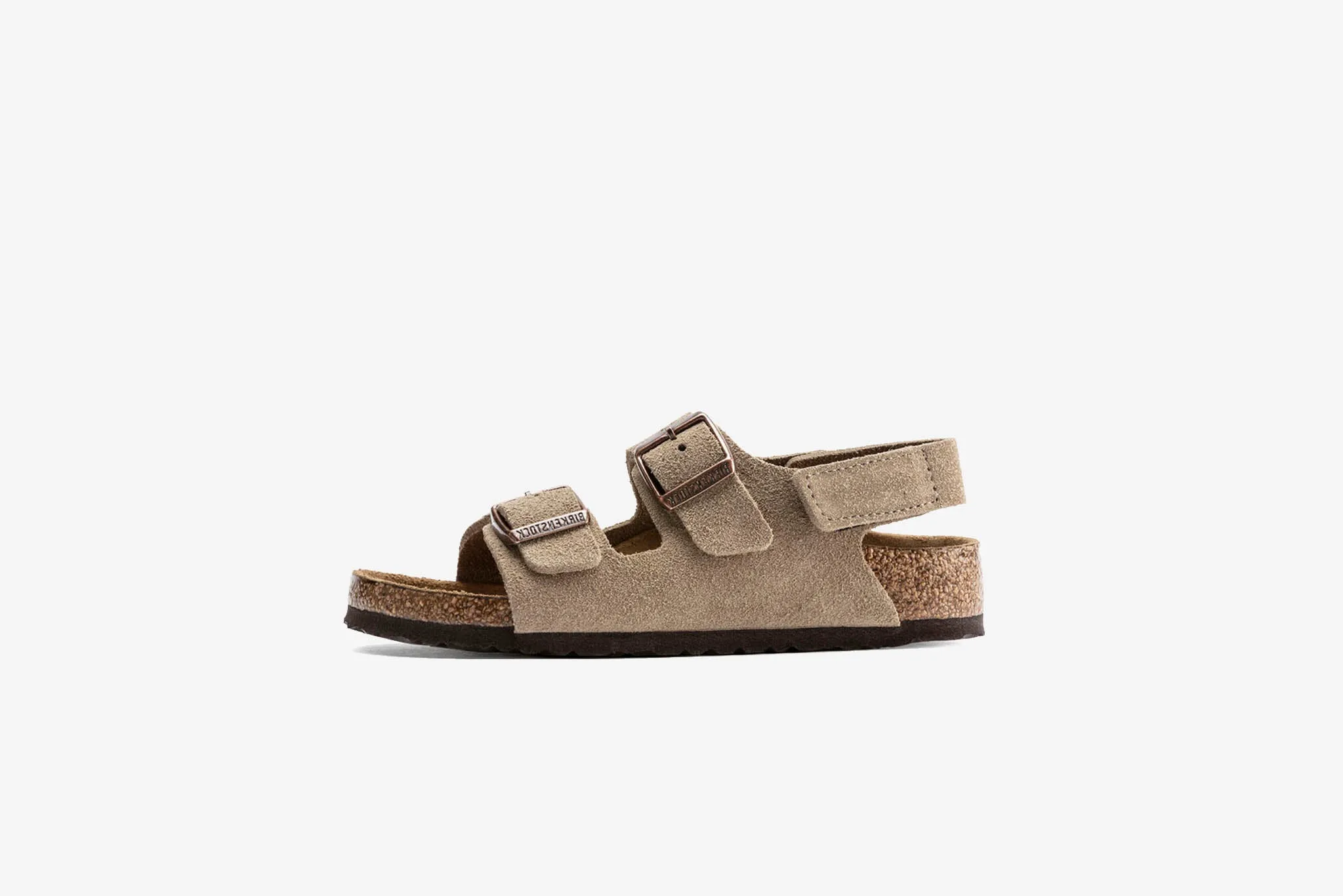 Birkenstock Milano HL Suede K -Taupe (Narrow Fit)