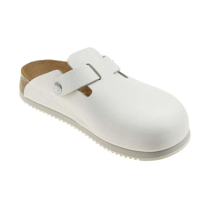 Birkenstock - Sabots Boston - Blanc - Mixte