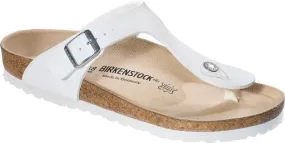 Birkenstock thong sandal Gizeh white Birko-Flor