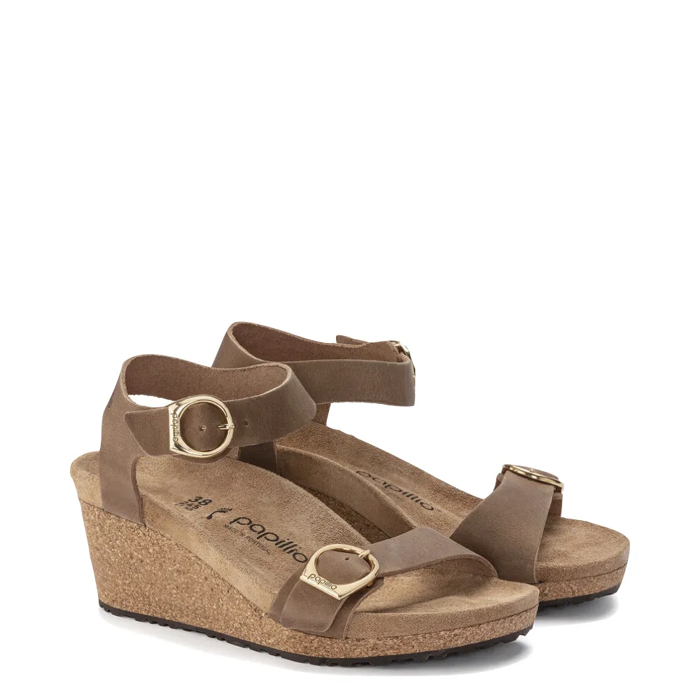 Birkenstock Women's Soley Wedge Sandal (Cognac)