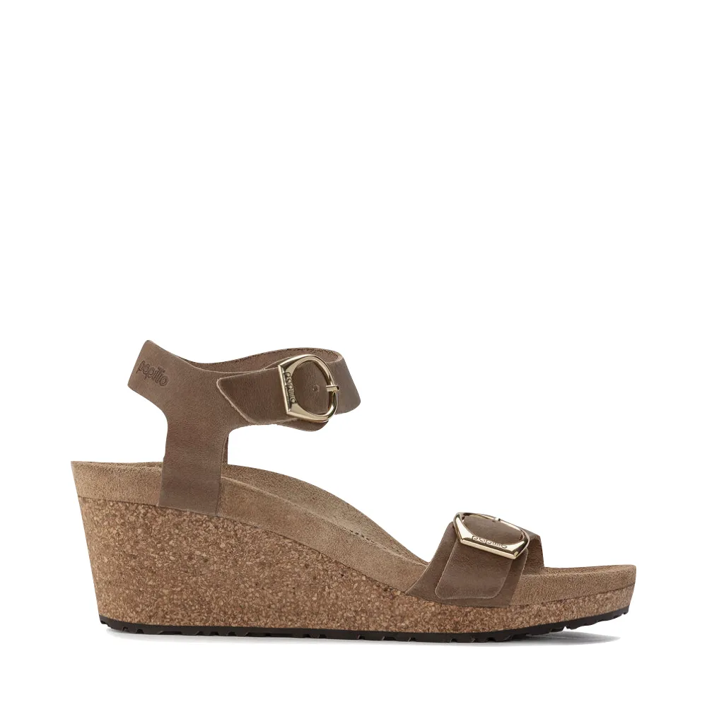 Birkenstock Women's Soley Wedge Sandal (Cognac)