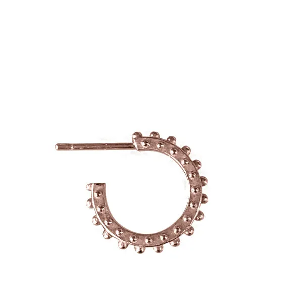 BOHEME DIAMOND PETITE HOOP EARRINGS rts