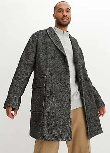 bonprix Long Sleeve Winter Coat | Grattan