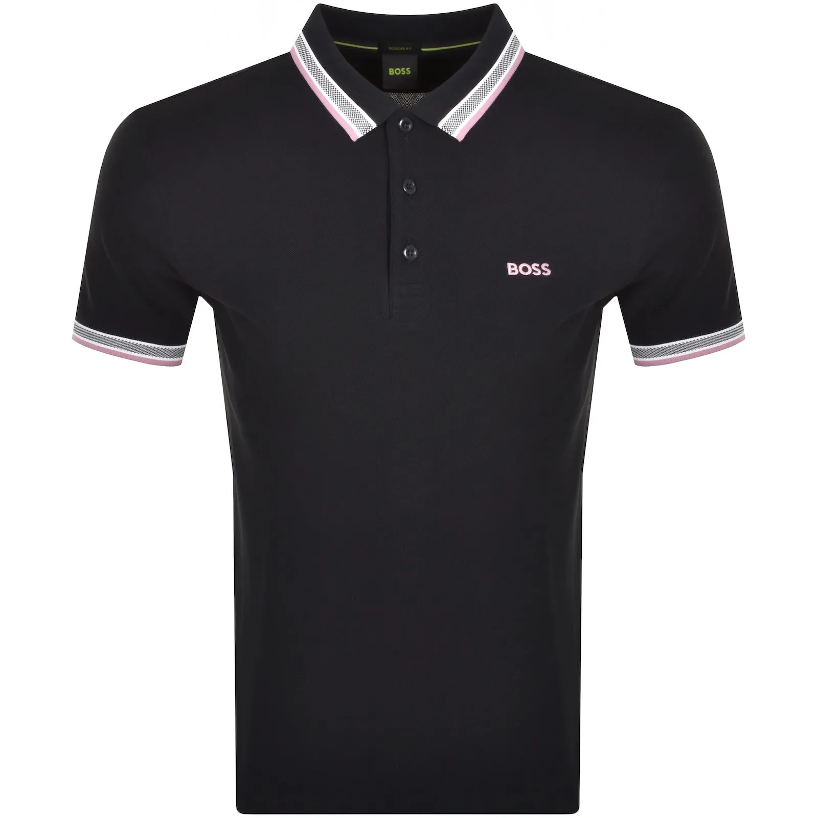 BOSS Paddy Polo T Shirt Navy