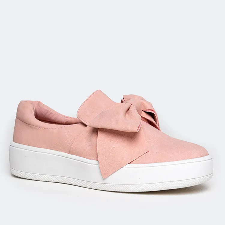 Bow Slip On Sneakers