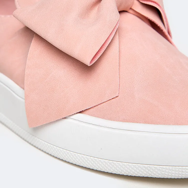 Bow Slip On Sneakers