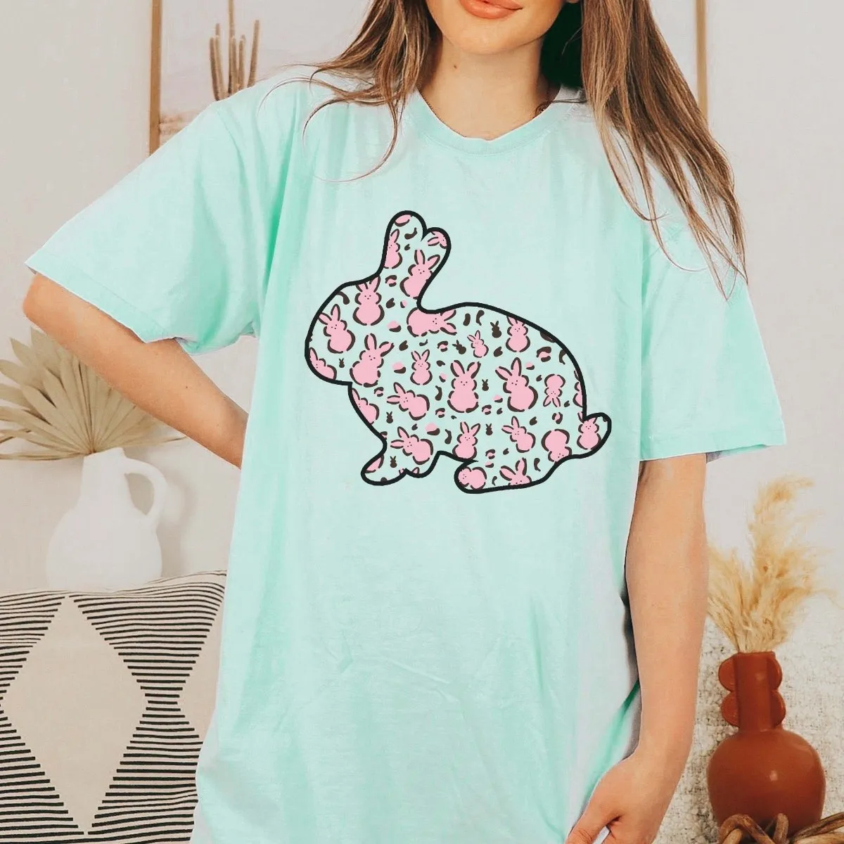 Bunny Leopard Tee