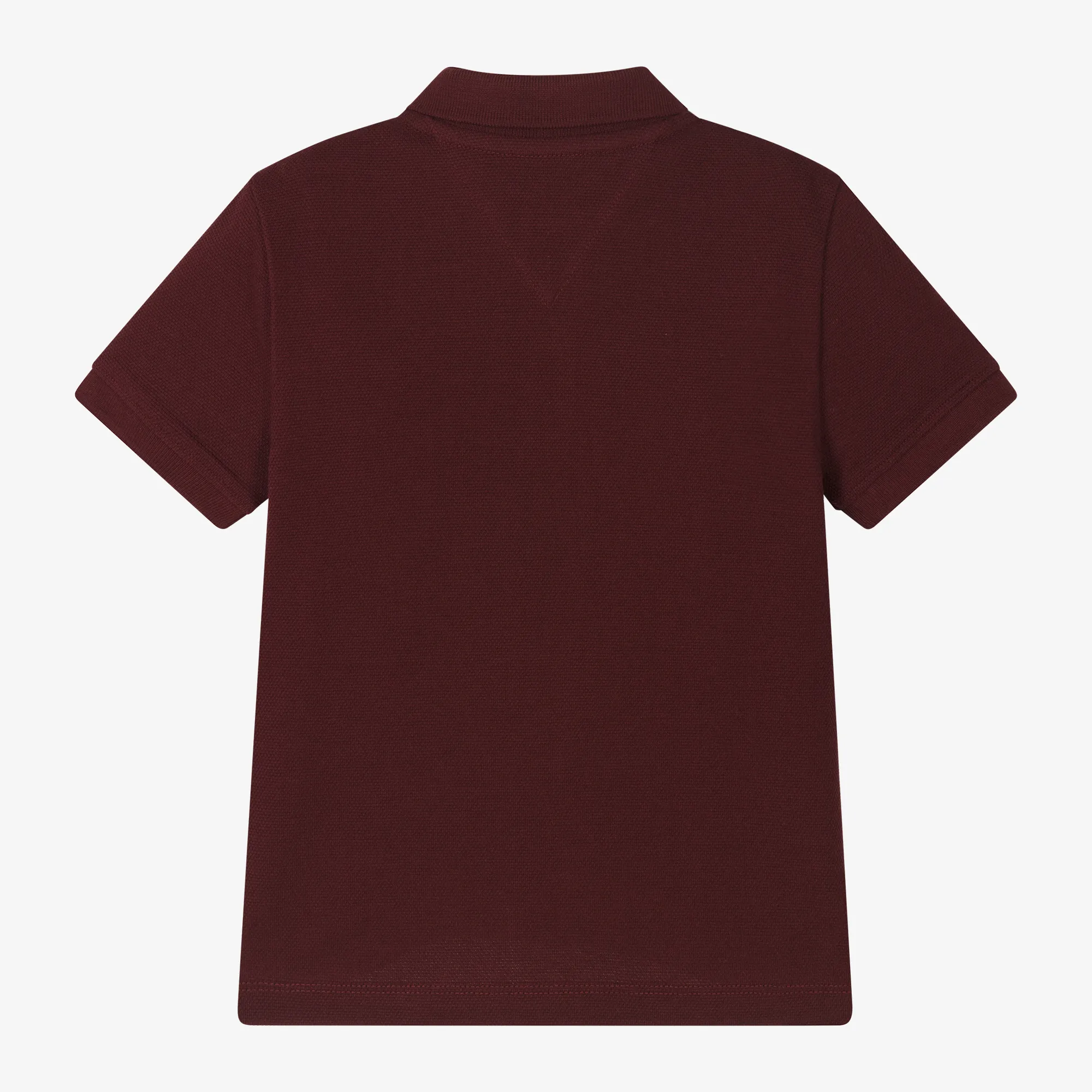 Burgundy Red Varsity Logo Polo Shirt