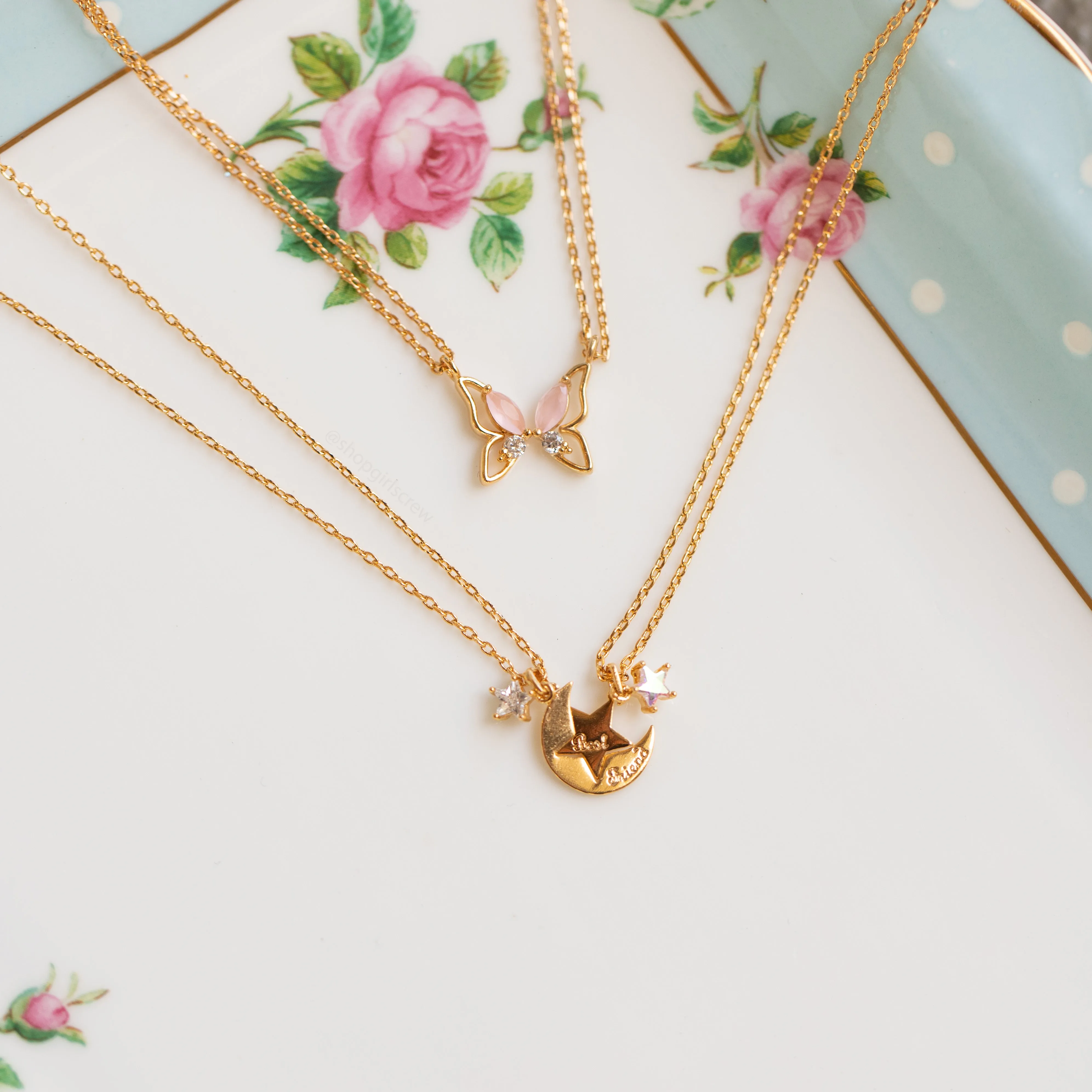 Butterfly Besties Necklace Set