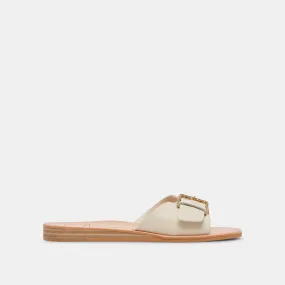 CABANA SANDALS IVORY LEATHER– Dolce Vita 6895820505154