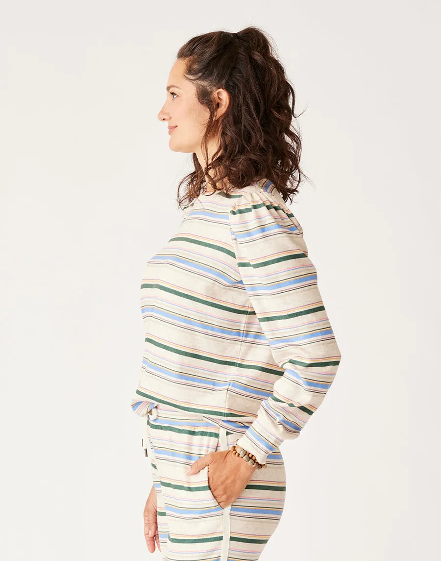 Carve Designs Naomi Sweatshirt-Multistripe