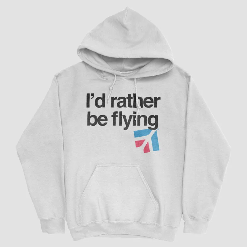 Cessna Rather be Flying - Pullover Hoody