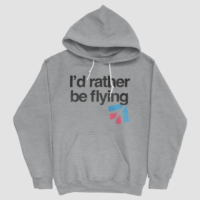 Cessna Rather be Flying - Pullover Hoody