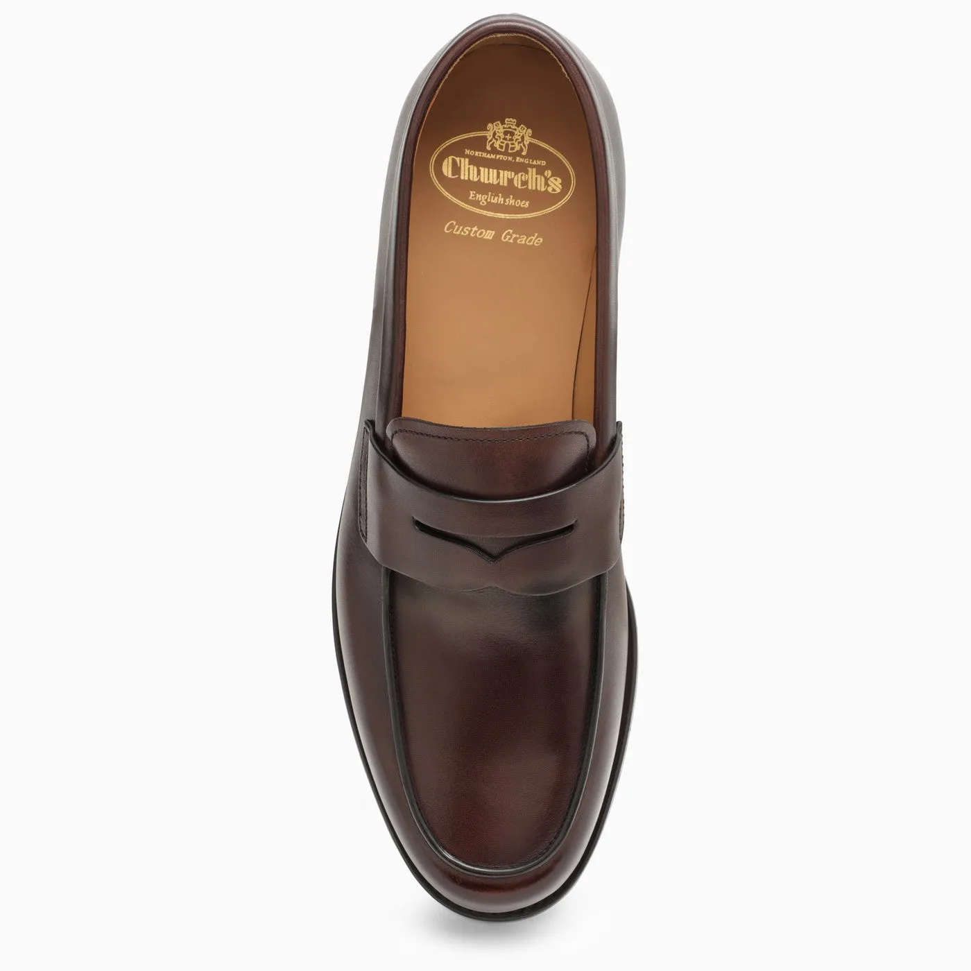 Church's    Church's Brown Leather Milford Loafer