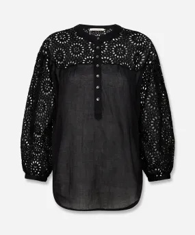 Circle Lace Blouse