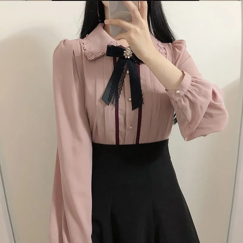 Clarice Light Academia Blouse