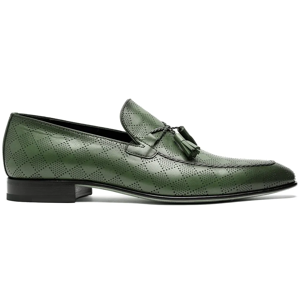 Corrente C0001107-5509 Tassel Loafer Green