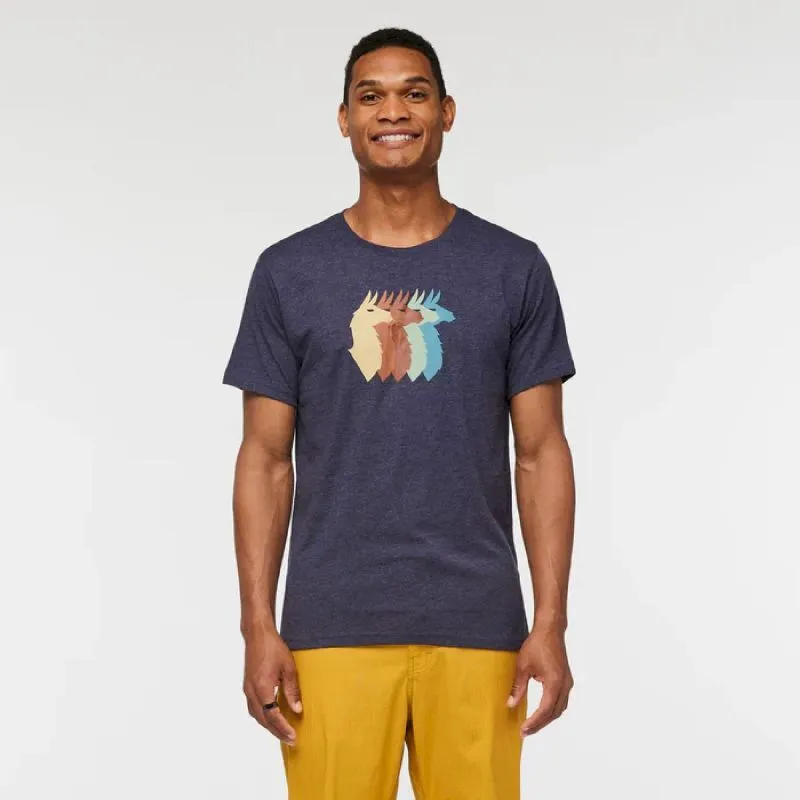 Cotopaxi  Llama Sequence Organic T-Shirt - T-shirt - Uomo