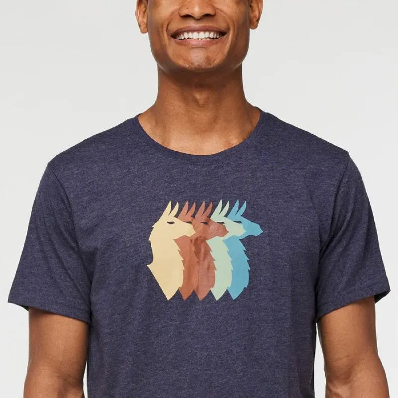 Cotopaxi  Llama Sequence Organic T-Shirt - T-shirt - Uomo