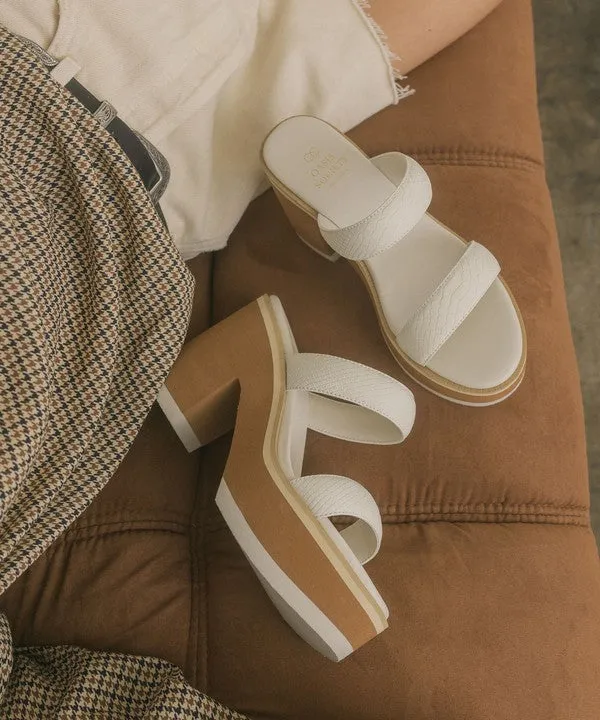 Daphne - Chunky Heeled Sandal