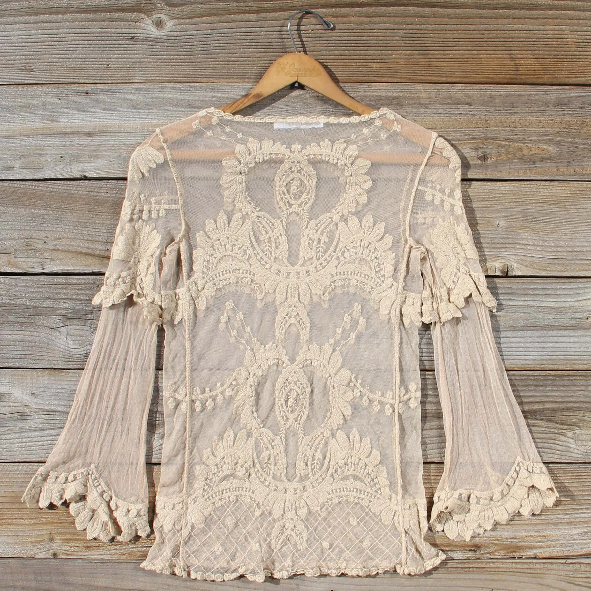 December Lace Blouse