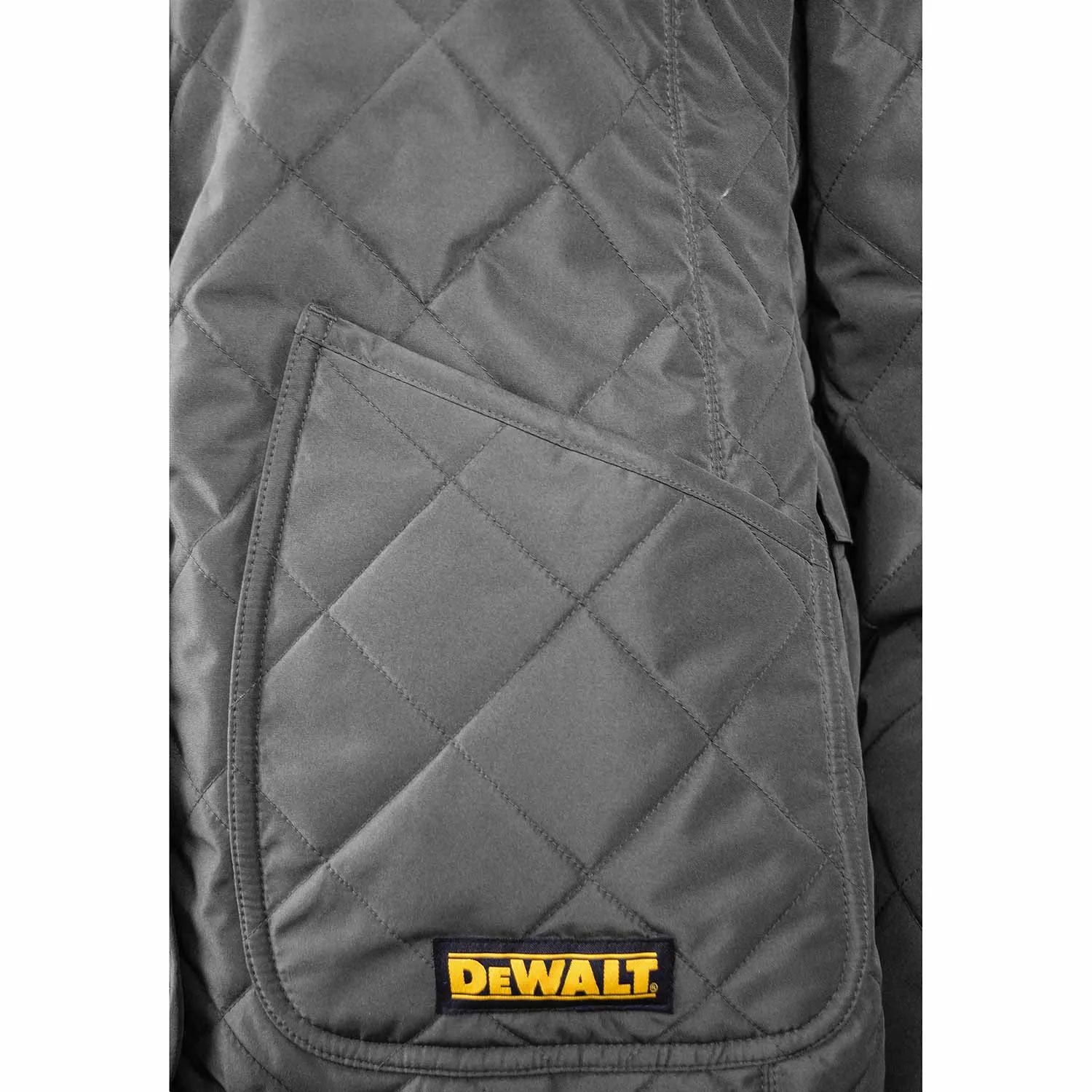 DEWALT DCHJ084CD1 Women's Flannel Lined Quilted Heated Work Jacket