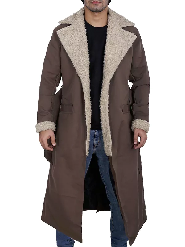 Doom Patrol Negative Man Shearling Coat