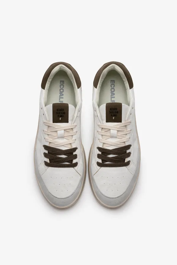 ECOALF | SNEAKERS HOMBRE | ARALALF SNEAKERS MAN OFF WHITE/KHAKI | BLANCO