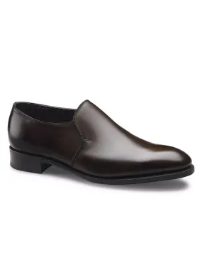 Edward Leather Loafer in Dark Brown