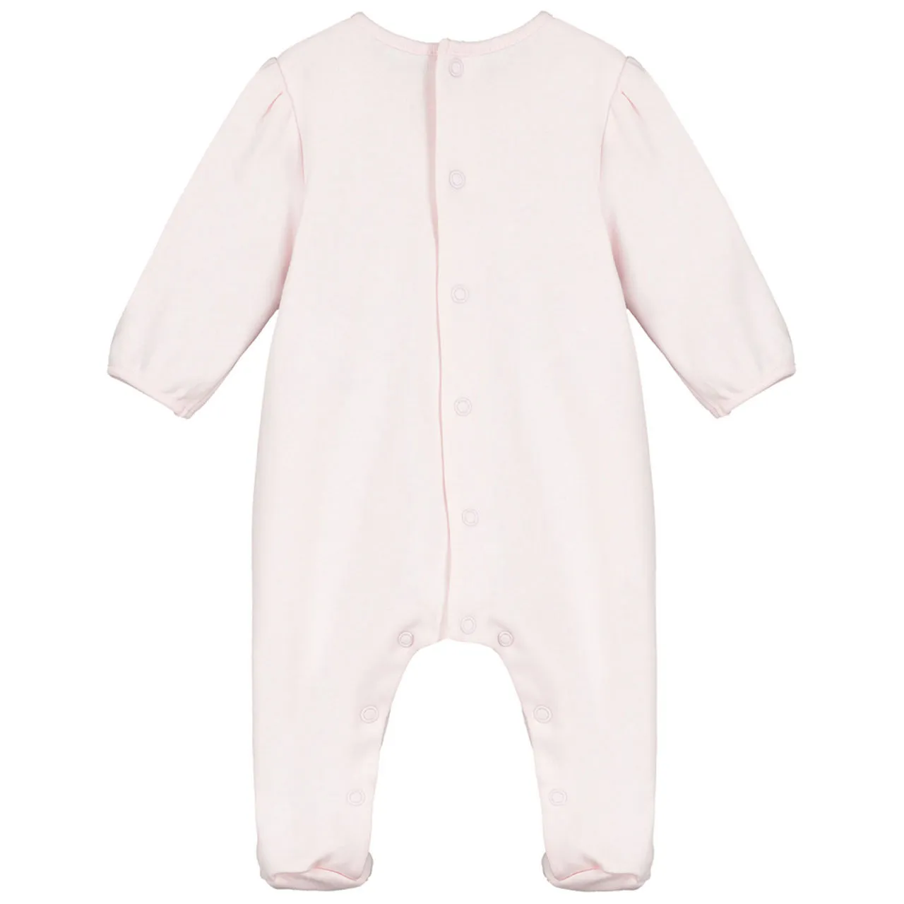 EMILE ET ROSE Two-Piece Shantel Babygrow and Hat Set - Light Pink