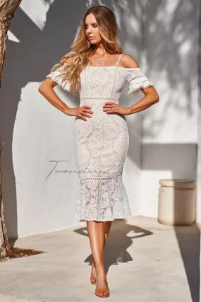 Erica Dress - White