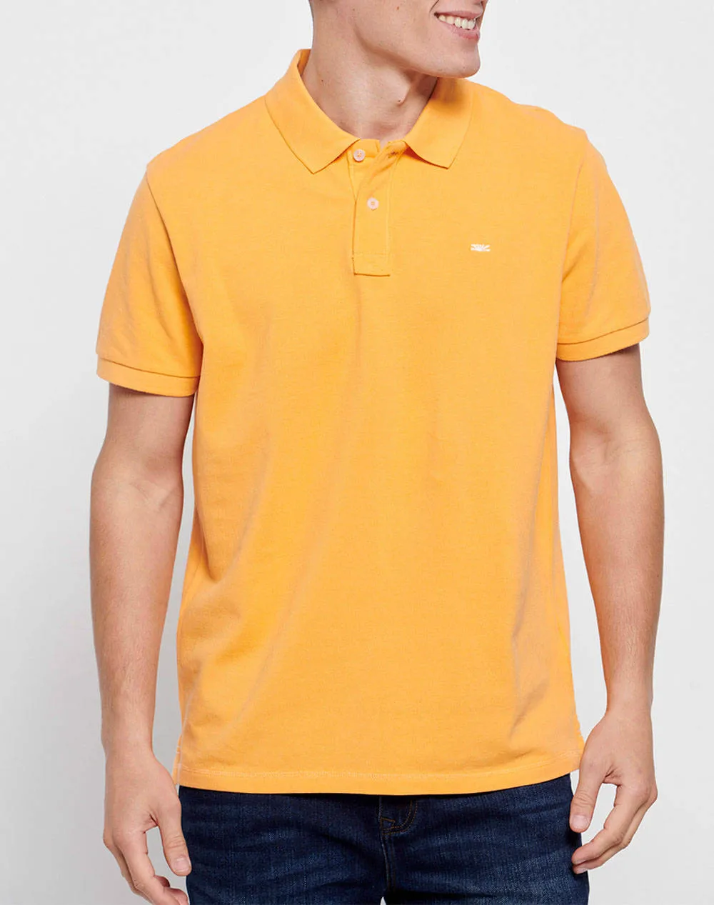 Essential pique cotton polo shirt