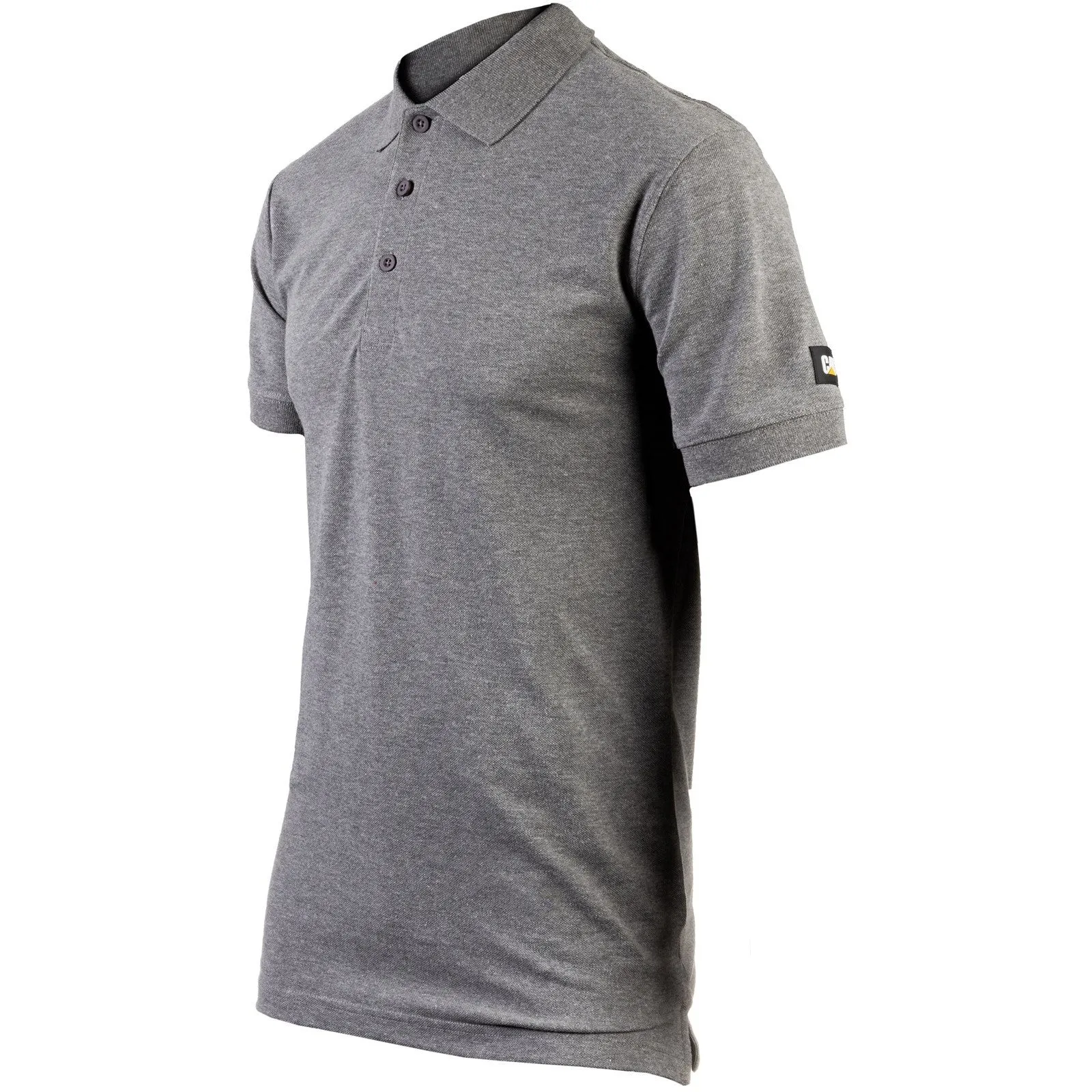 Essentials Polo Shirt  Dark Heather Grey