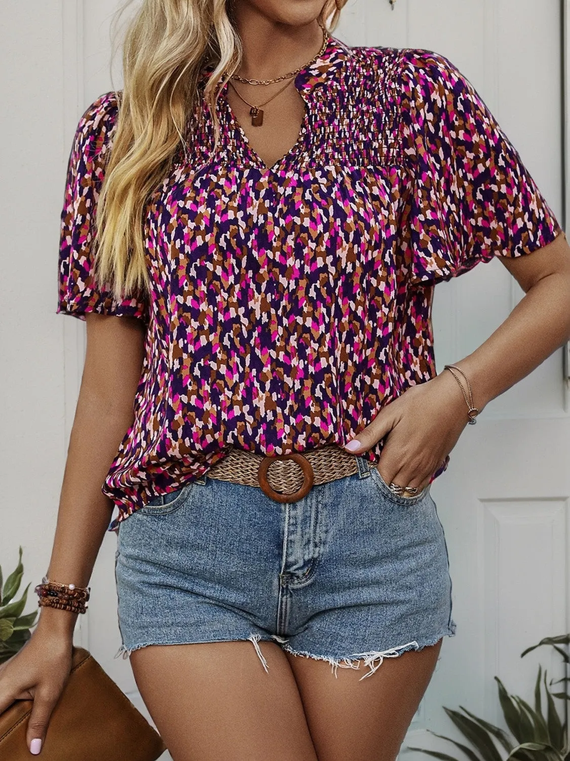 Fiona FLoral  Blouse