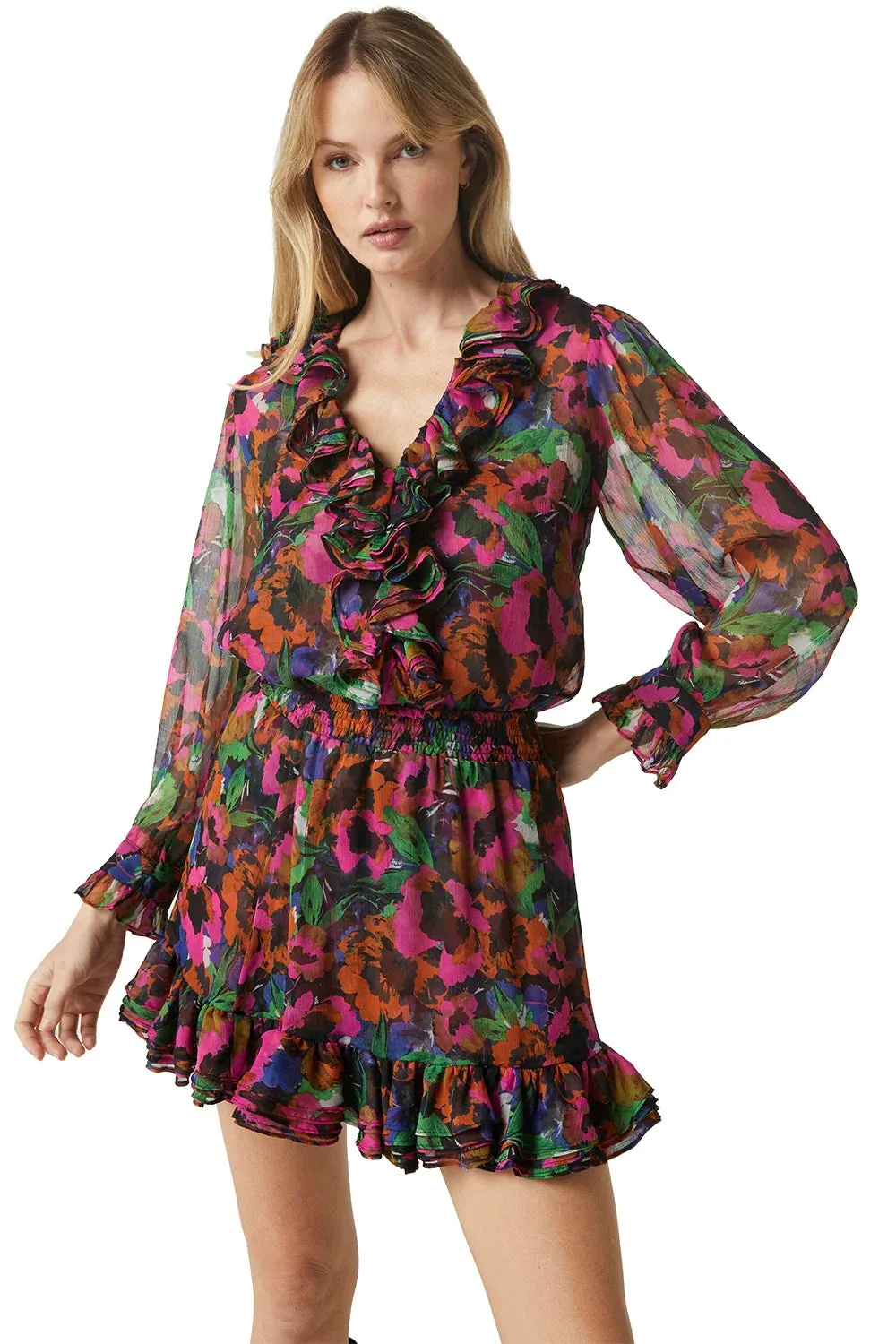 Florence Top - Jeweltone Flora