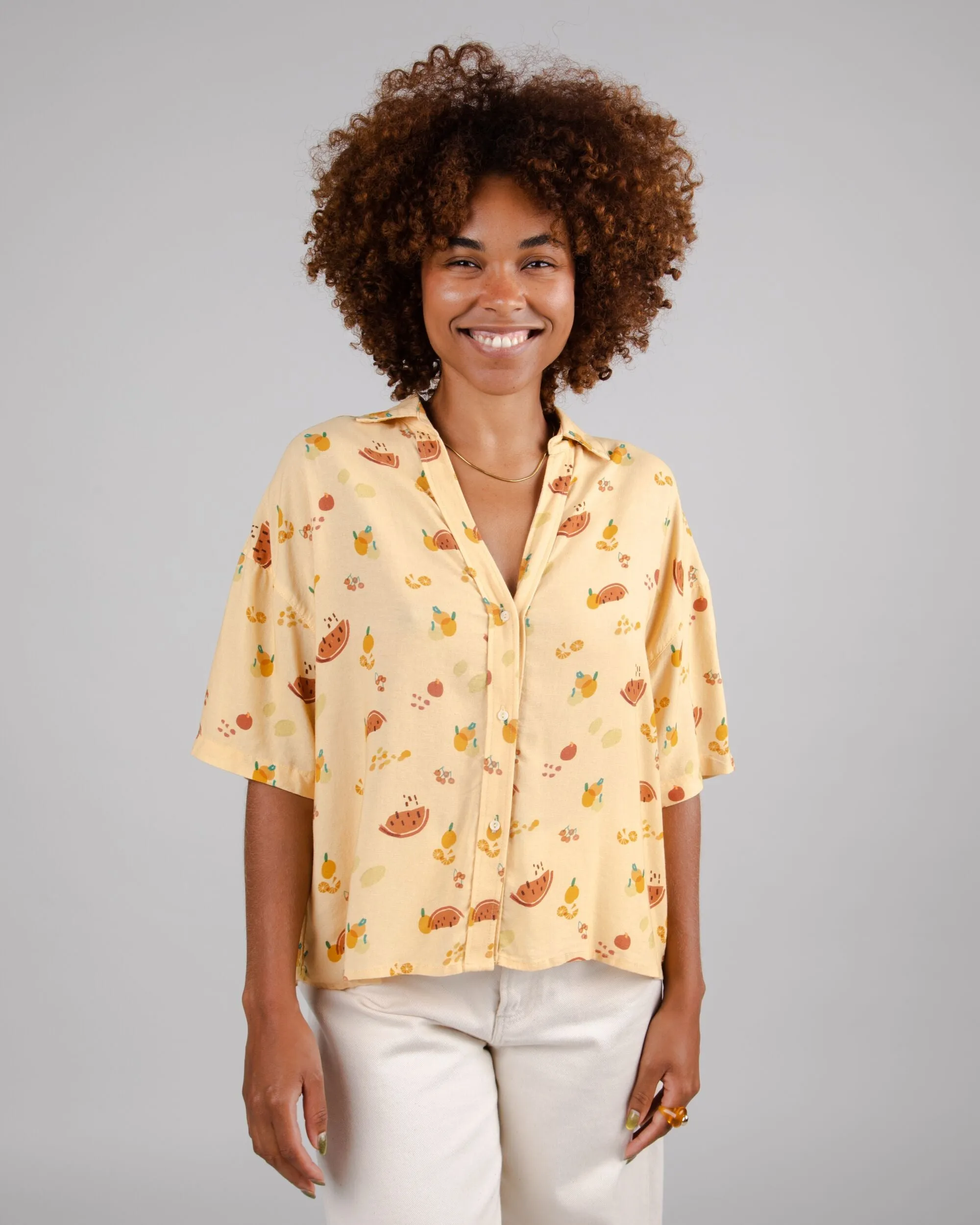 Fruits Blouse Lemon