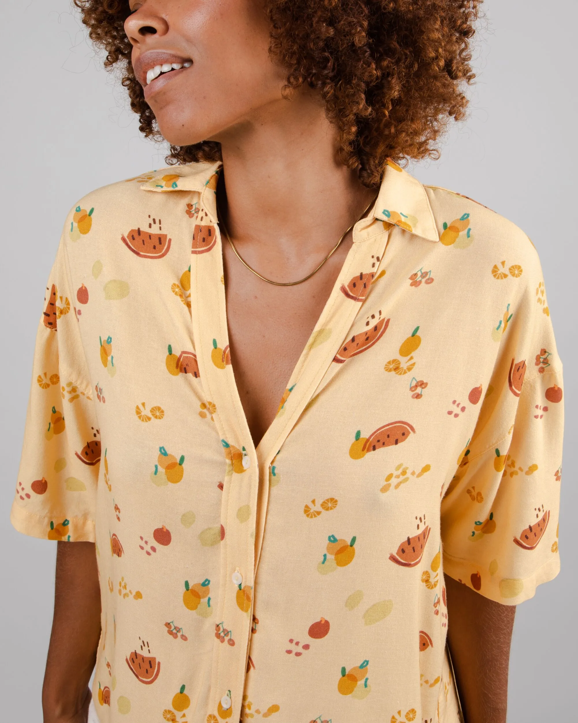 Fruits Blouse Lemon